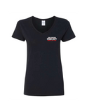 WOMENS V-NECK COTTON T-SHIRT